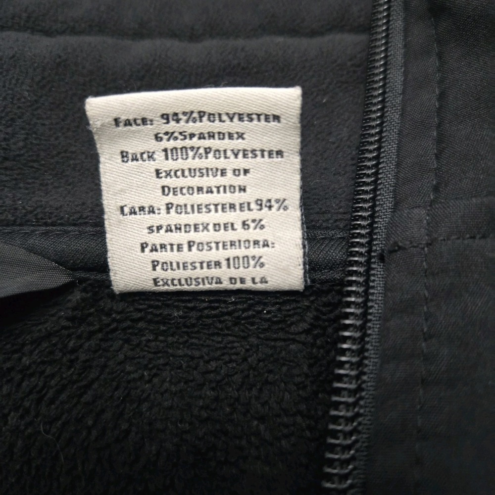 Black Diamond Jacket Double Diamond Men's XL Softshell Full Zip Fleece Lined‎ - Picture 9 of 13